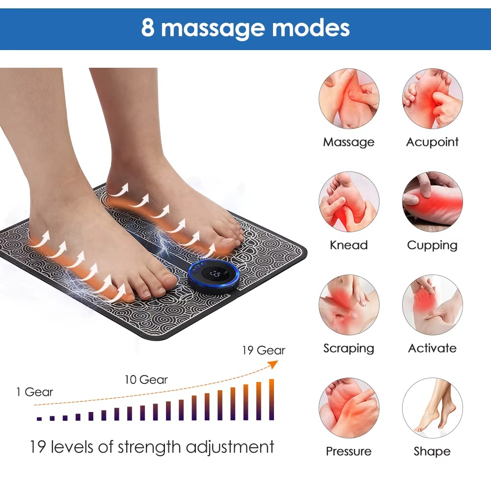 Electric Foot Massager Pad